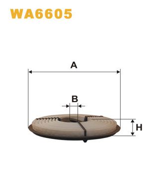 WIX FILTERS Õhufilter WA6605